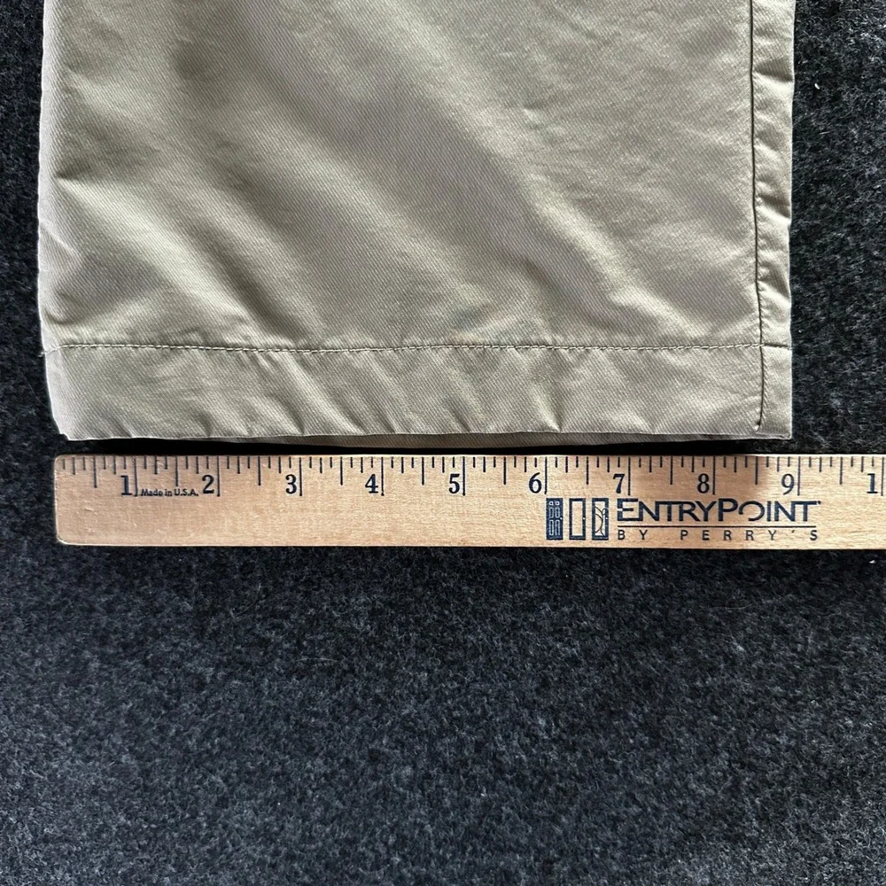 TravisMathew Mens Tan Khaki Performance Golf Pants 36 Stretch Chino Trousers